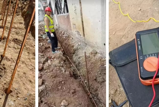 High-standard grounding resistance system.