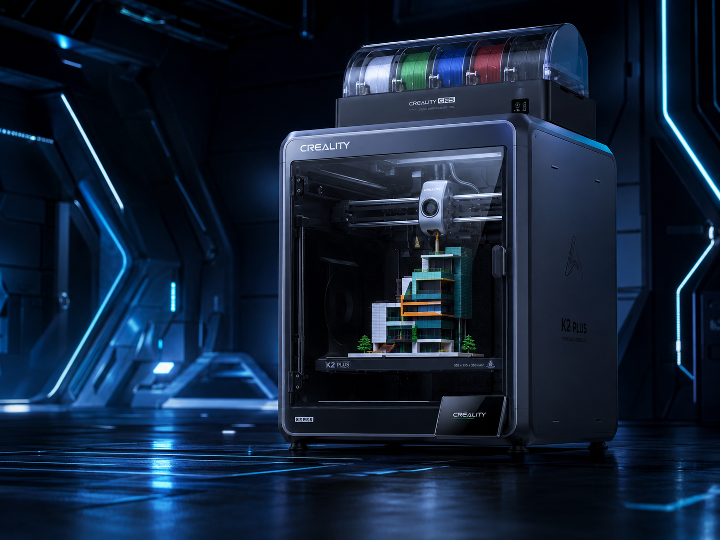 Creality CFS multicolor filament system for K2 Plus Combo