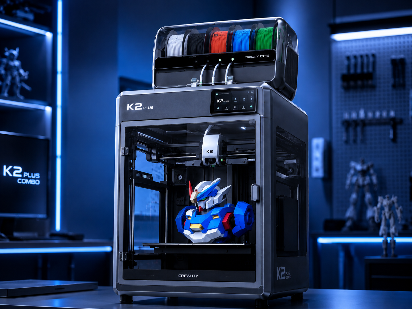 Creality K2 Plus setup and user manual guide
