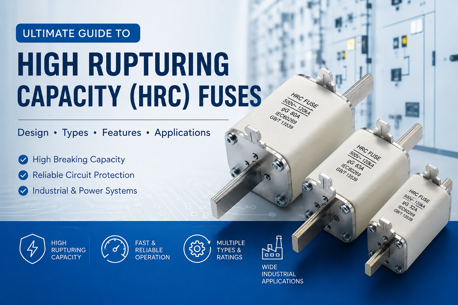 High Rupturing Capacity Explained: How HRC Fuses Protect Electrical Systems