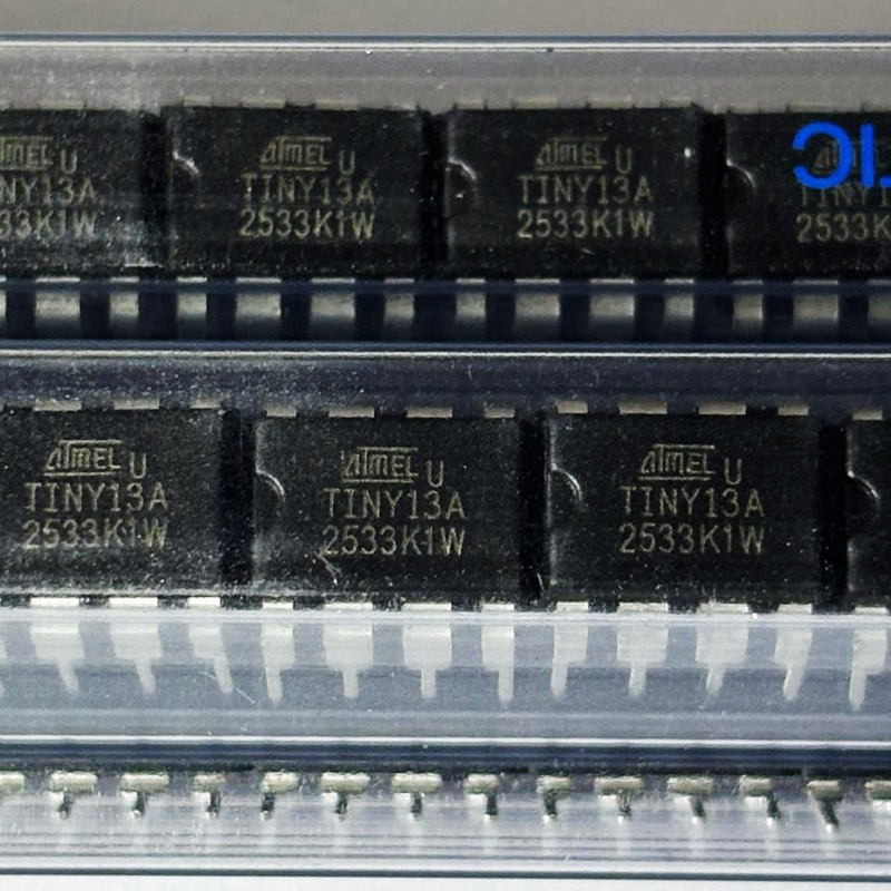 ATTINY13A-PU 8-Bit AVR Microcontroller 1KB Flash PDIP-8 Microchip Technology product gallery image