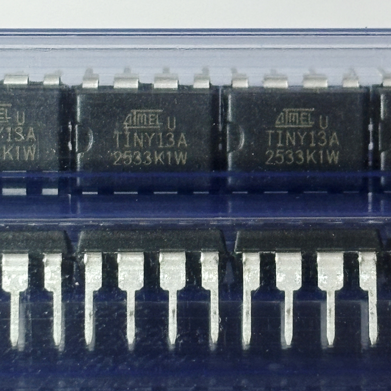 ATTINY13A-PU 8-Bit AVR Microcontroller 1KB Flash PDIP-8 Microchip Technology product gallery image