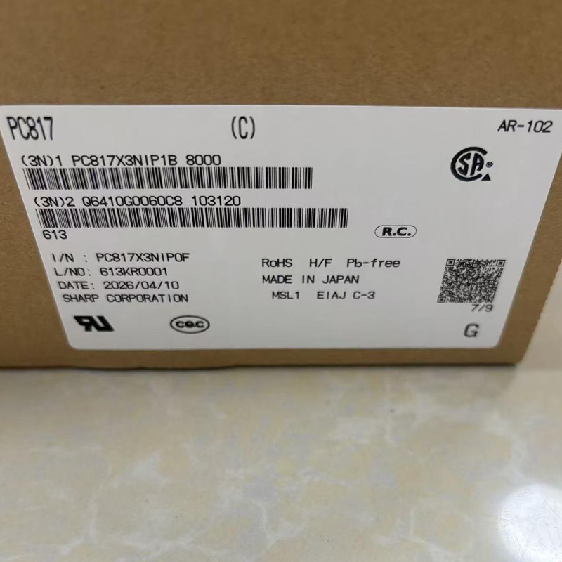 PC817X3NIP1B 5kV Phototransistor Optocoupler SMD-4 SHARP/Socle Technology product gallery image