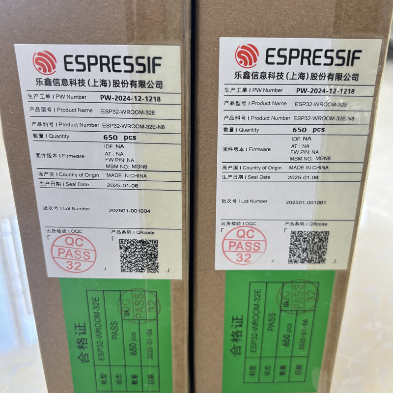 ESP32-WROOM-32E-N8 8MB Wi-Fi Bluetooth Module Espressif Systems product gallery image