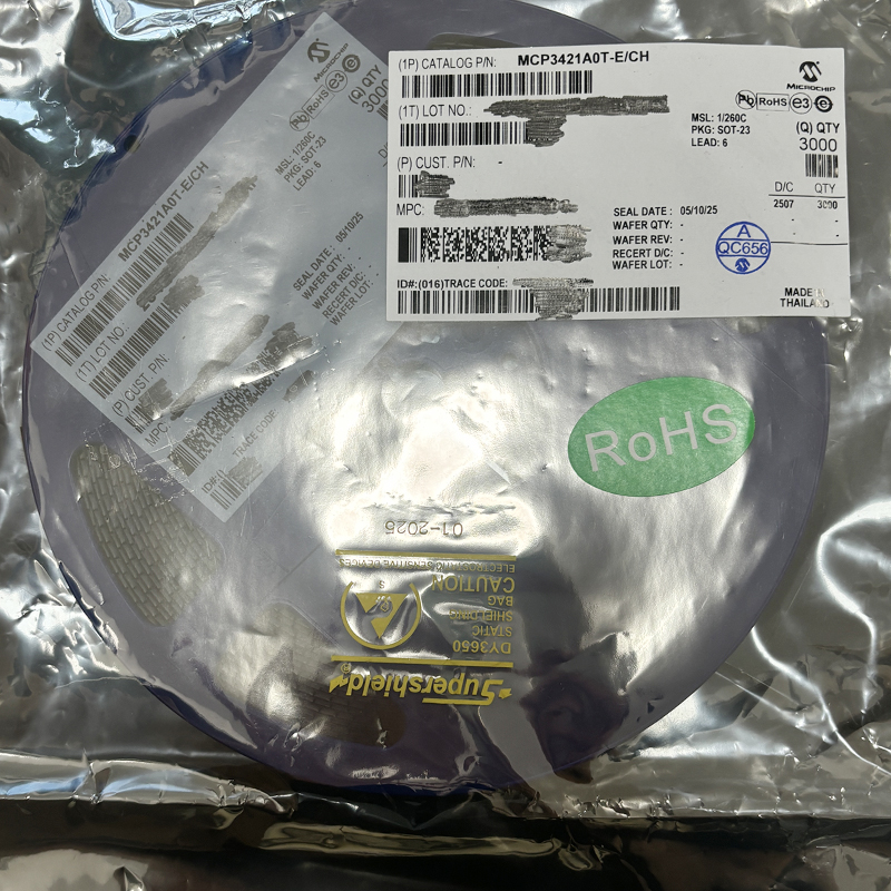 MCP3421A0T-E/CH Microchip Technology product gallery image