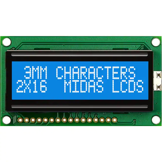 MC21603A6W-BNMLW-V2 Midas Displays