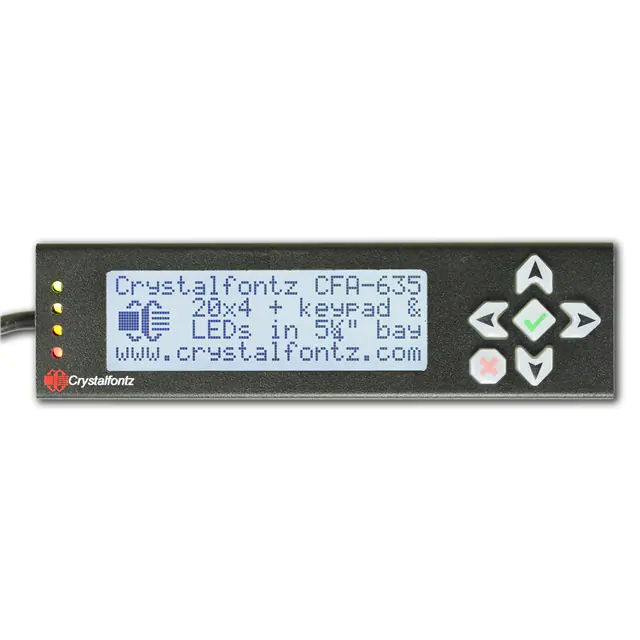 XES635BK-TFK-KU Crystalfontz