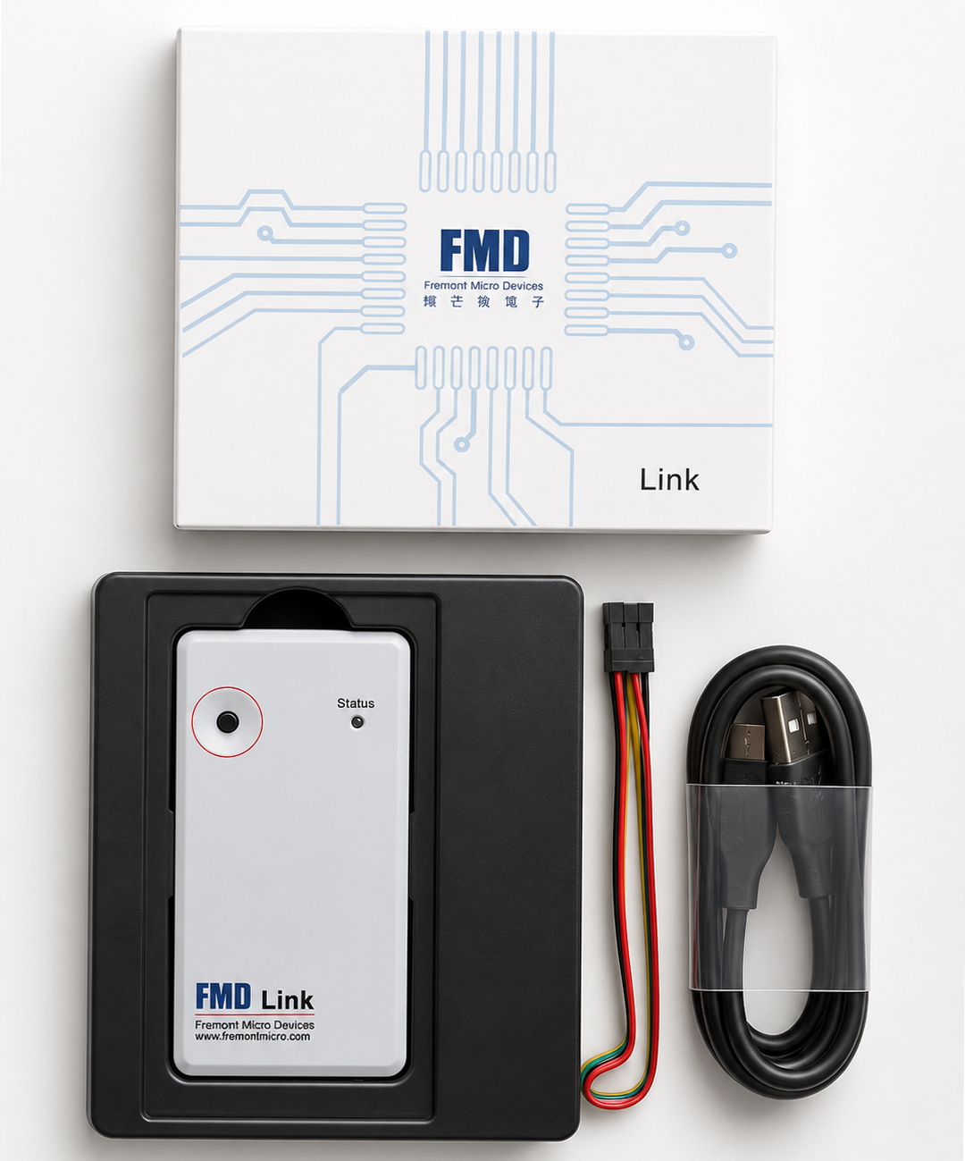 FMD LINK Programmer Debugger for FMD 8-Bit & 32-Bit MCUs FMD